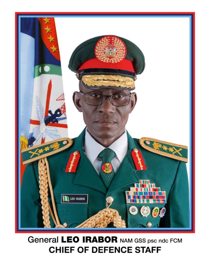 Gen. LEO Irabor, Chief of Defence Staff