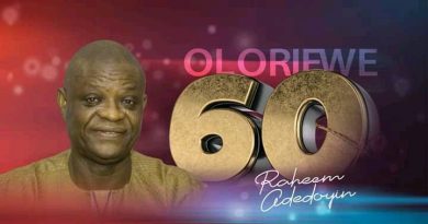 Oloriewe@60