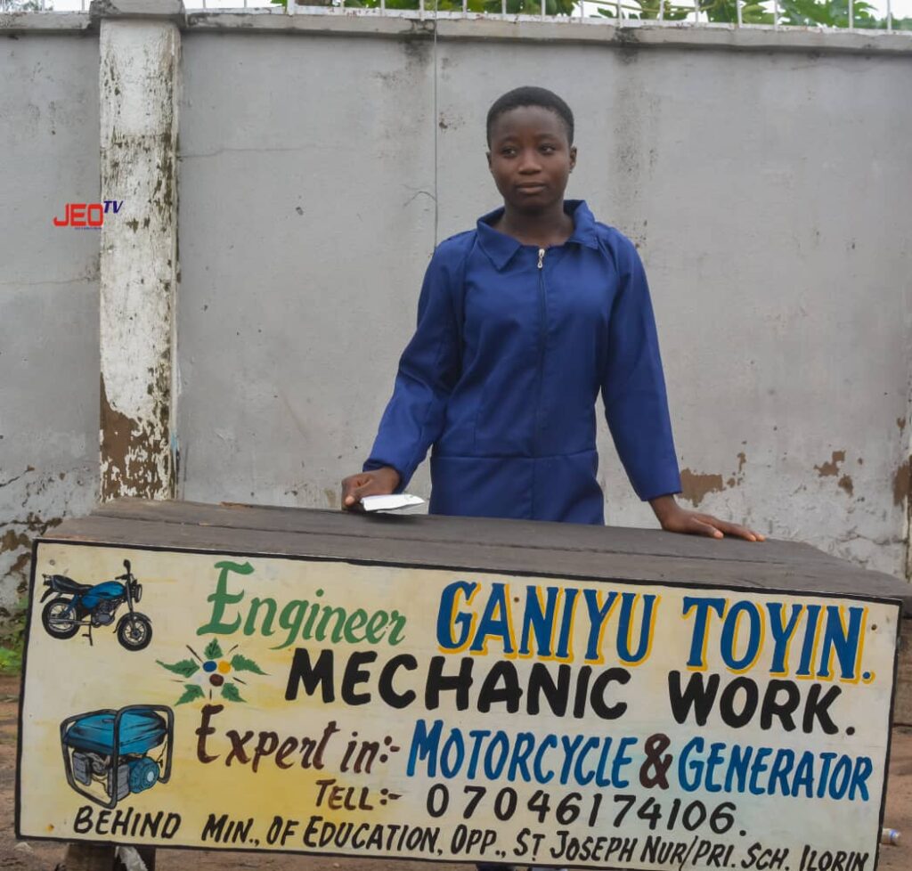 Ilorin Girl-Child Mechanic