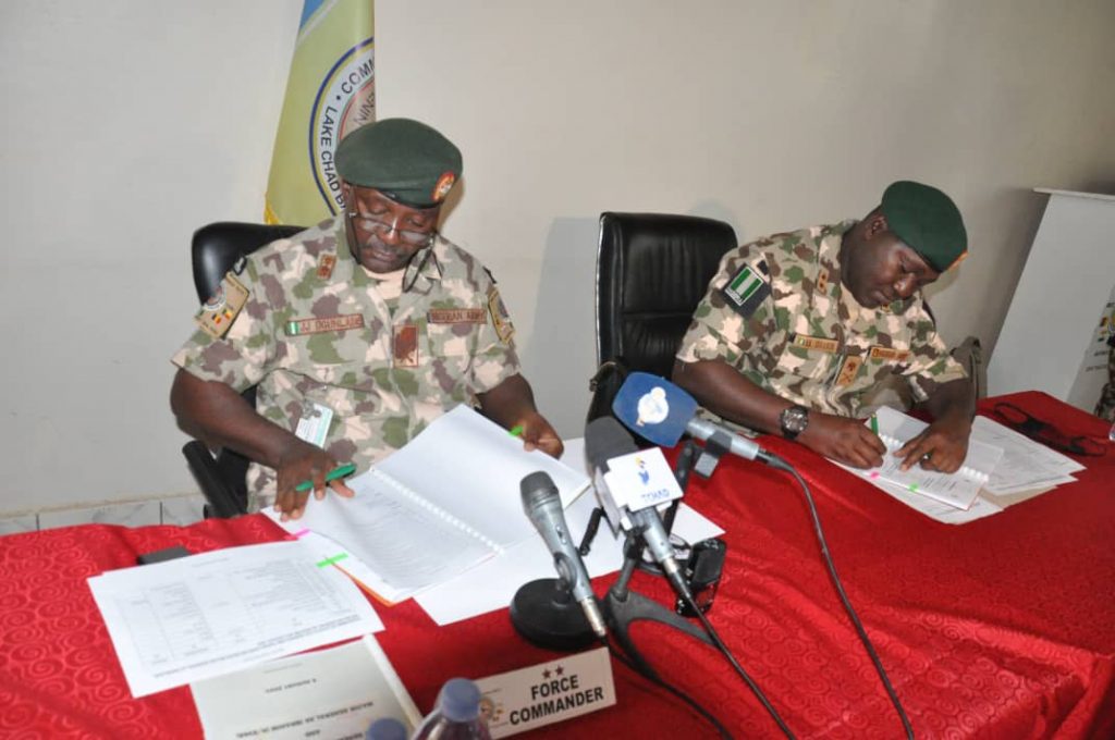 Maj.-Gen. Abdul Khalifah Ibrahim of MNJTF