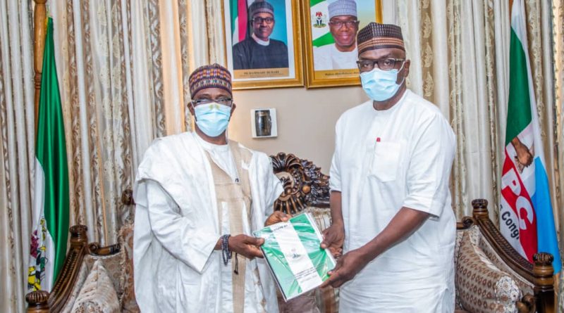 Gov. AbdulRazaq with Justice Idris Haroon