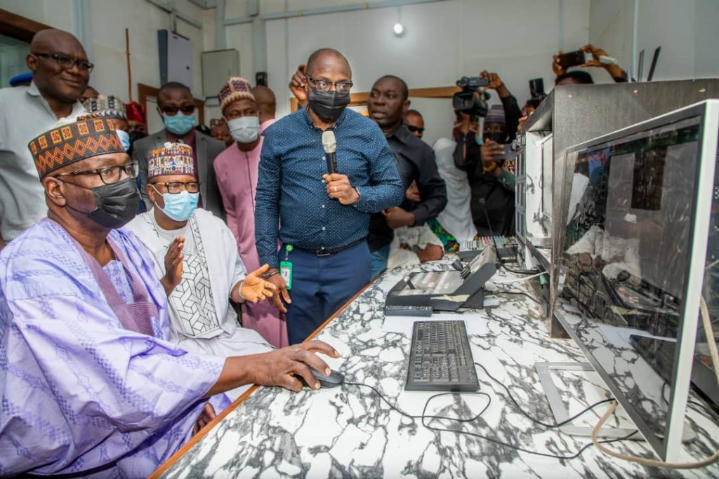 AbdulRazaq at Kwara TV Studio