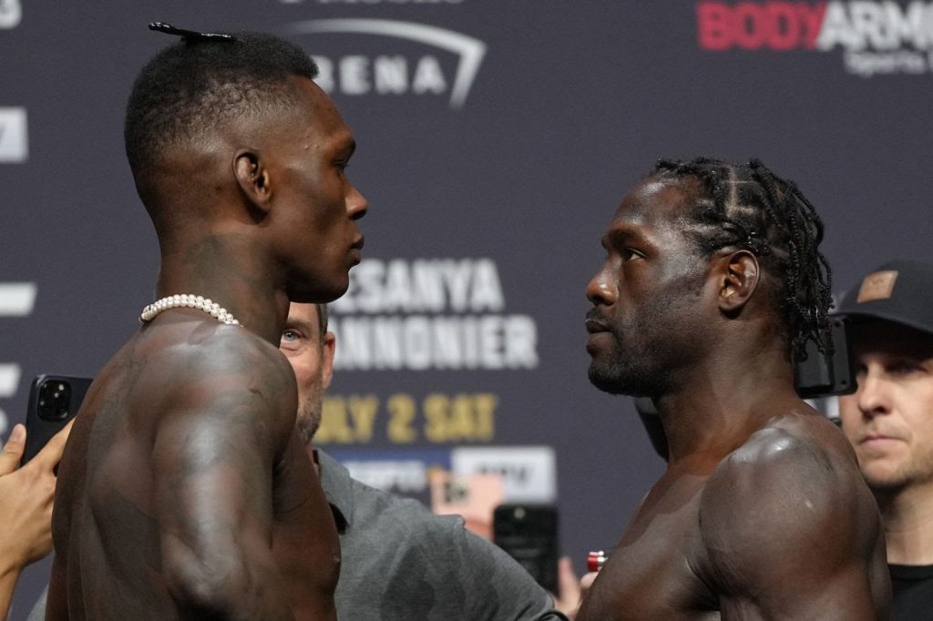 Adesanya Vs Cannonier