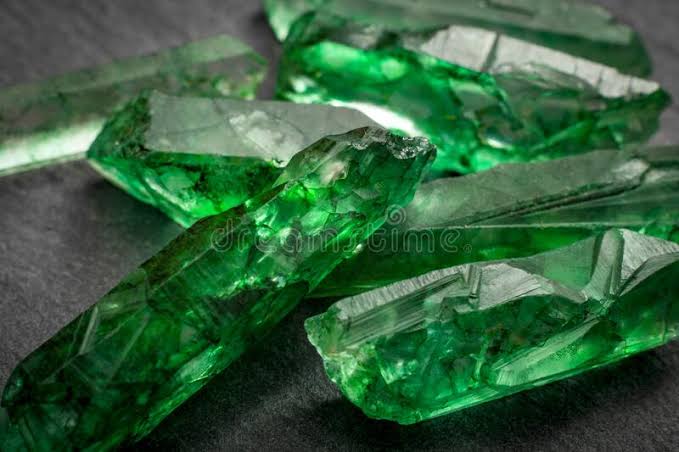 Uncut Emerald