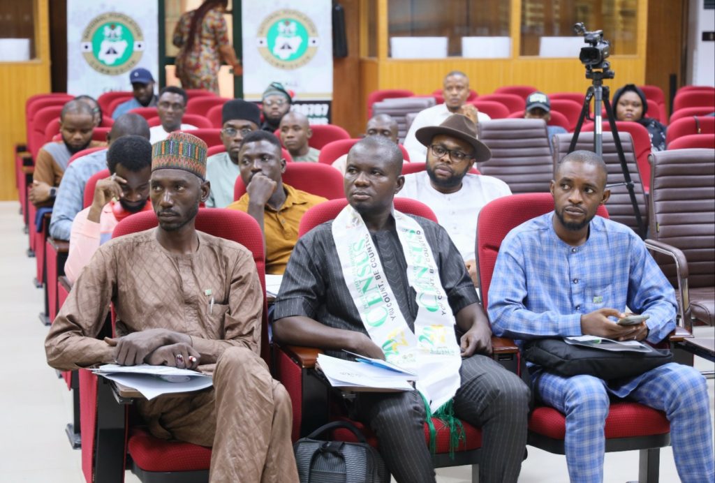 Participants at NPC's workshop for bloggers