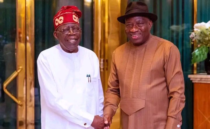 Tinubu with Jonathan