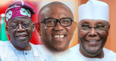 Tinubu, Obi and Atiku