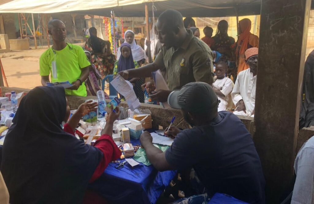 Barrister Adelodun's medical outreach in Ilorin