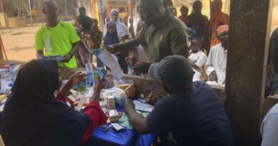 Barrister Adelodun's medical outreach in Ilorin