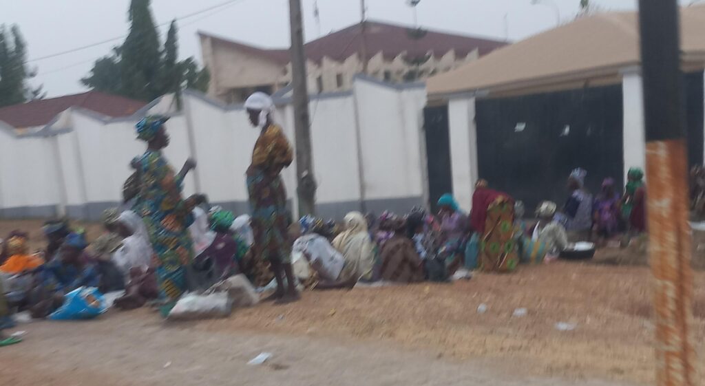 Elderly women spotted around Government House in Kwara