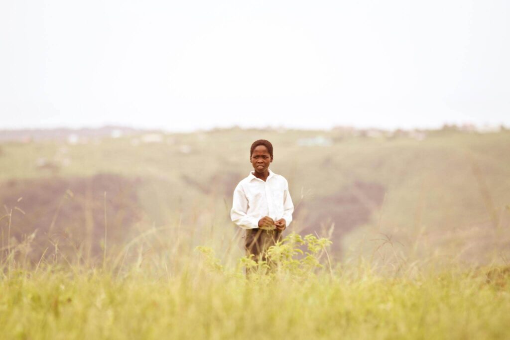 African youth farming