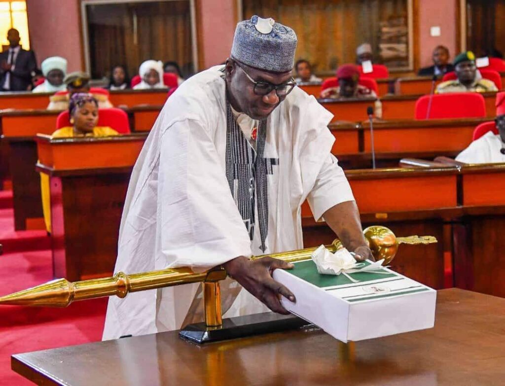 AbdulRazaq presenting 2024 Budget