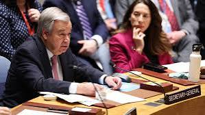 UN Chief, Guterres Reacts to Iran-Israel Crisis