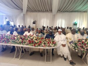 Cross section of dignitaries at the occasion 
