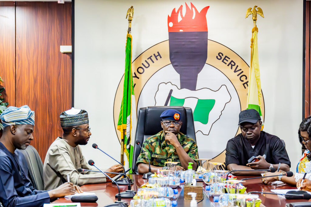 NITDA DG, NYSC DG and State Minister of Youth
