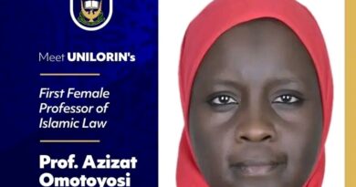 Meet UNILORIN's First Female Professor of Islamic Law, Prof. Azizat Omotoyosi Amoloye-Adebayo