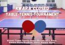 Kwara Closed Table Tennis Tournament Campaign Kicks Off