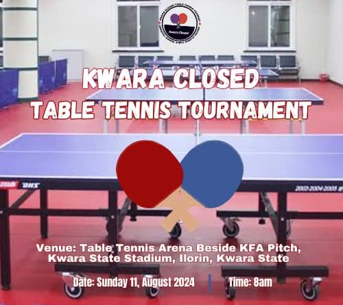 Kwara Closed Table Tennis Tournament Campaign Kicks Off