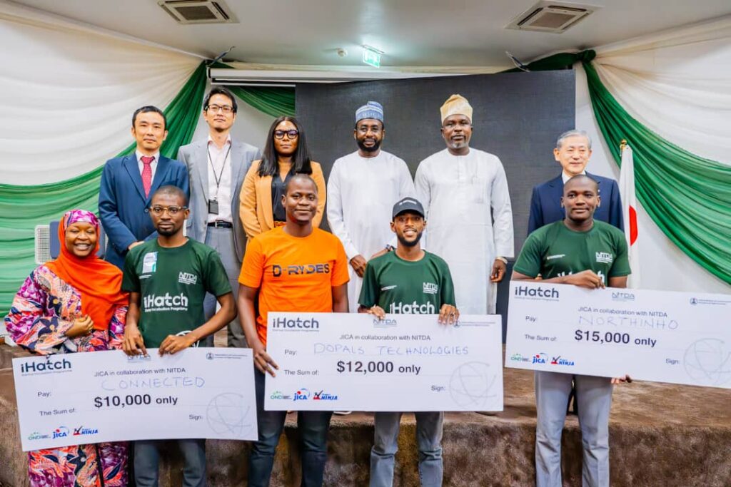 iHATCH: NITDA, Japan Award $37,000 in Cash Prizes to 3 Nigerian Startups