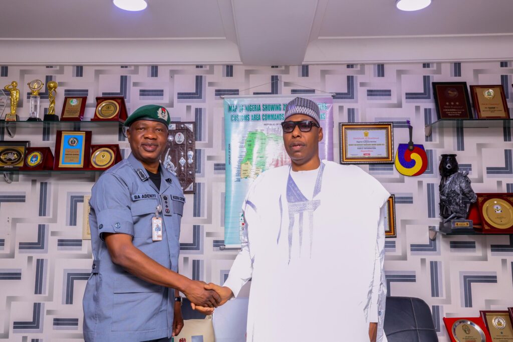 Gov. Zulum Meets Customs CG, Seeks Enhanced Collaboration