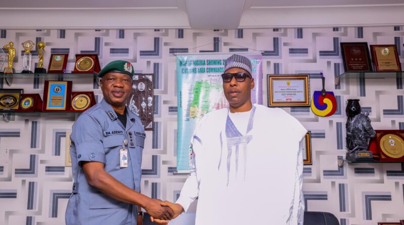 Gov. Zulum Meets Customs CG, Seeks Enhanced Collaboration