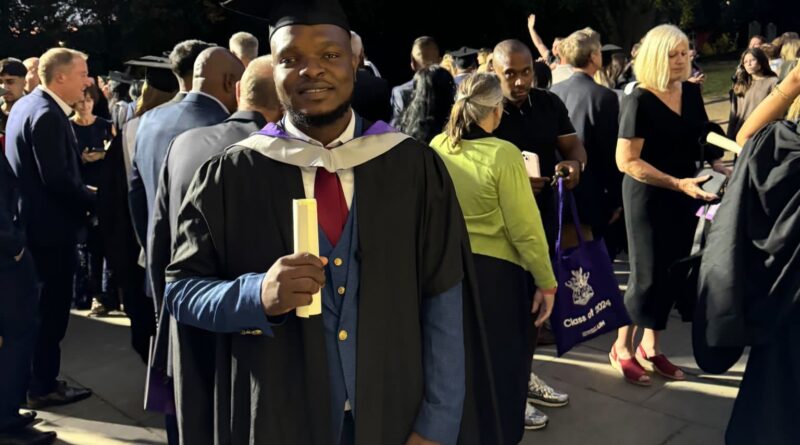 Umar Abdulrasheed Graduates with Honors in UK, Sets Sights on Expanding Philanthropic Impact