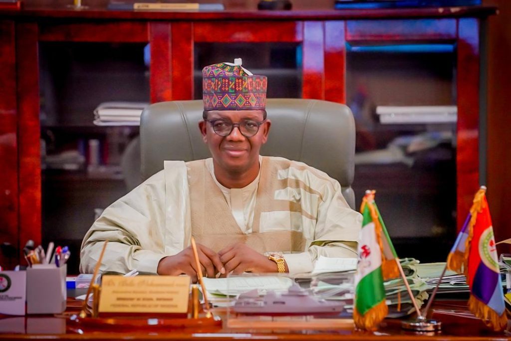 Honourable Minister of State for Defence, Dr. Bello Muhammad Matawalle