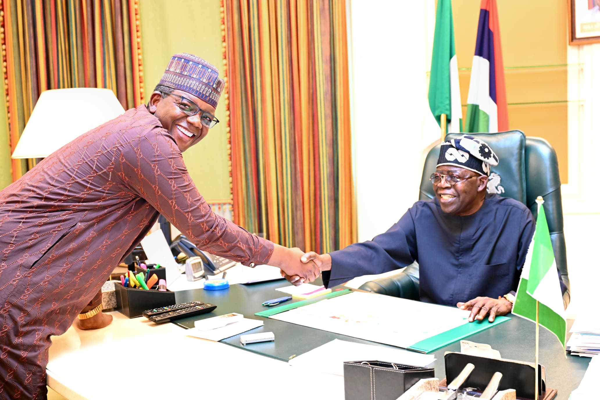 Matawalle Briefs President Tinubu on Security Situation in North-West