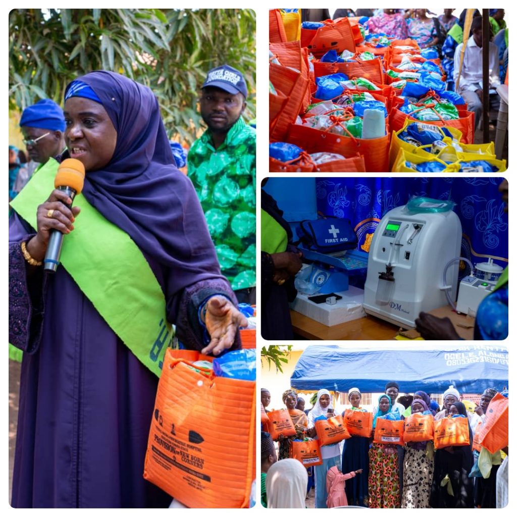 Oloriegbe's NGO, Matta Girls Foundation Equips Two PHCs in Kwara With Newborn Corners