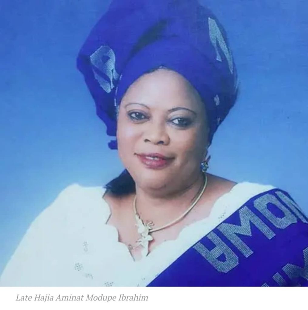 Late Hajia Aminat Modupe Ibrahim