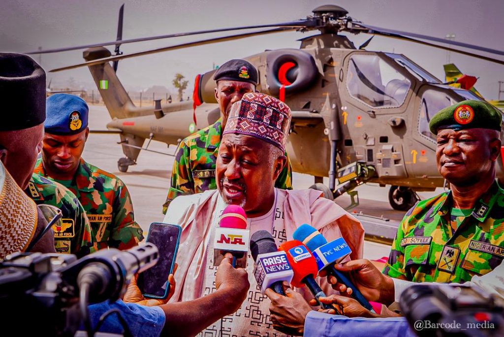 Defence Minister, Mohammed Badaru Abubakar