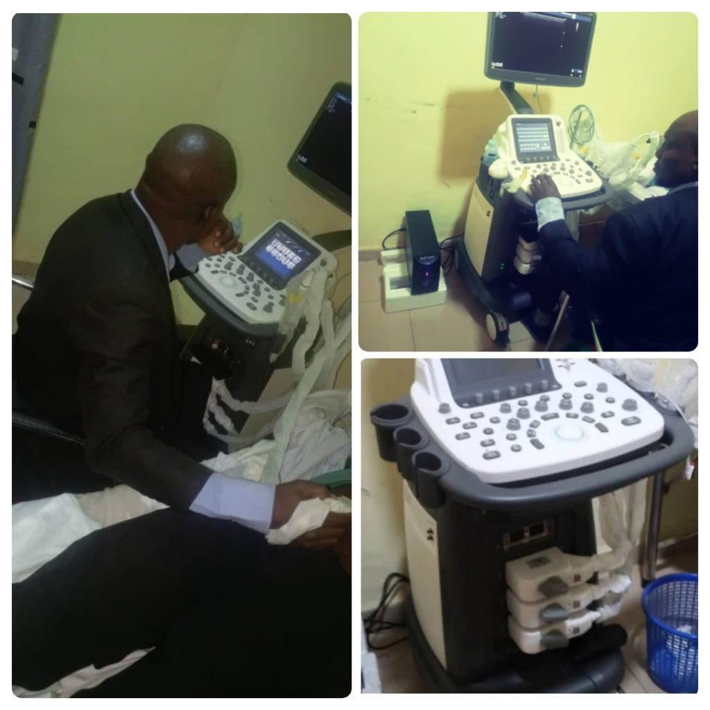 Oloriegbe Facilitates Advanced Ultrasound Machine for Neuropsychiatric Hospital, Budo-Egba
