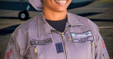 Nafisat Balogun Becomes First Female Pilot in Nigeria Customs