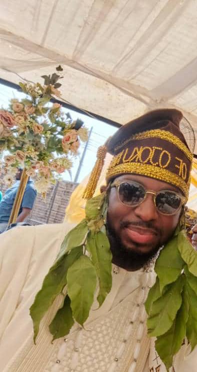 Engr Rilwan Cook Celebrates His Brother, Hon. Olododo on Royal Honour