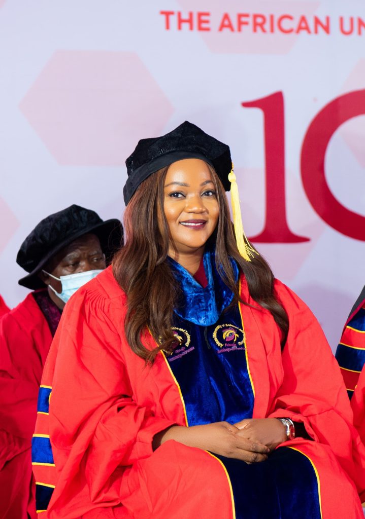 NIMC DG Conferred With Honourary Doctorate Degree