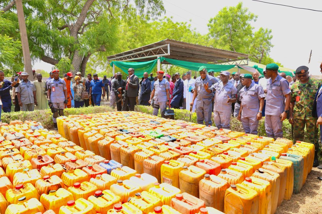 Customs Intercepts Over 53,000 Litres of Smuggled PMS in Kwara