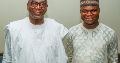 Gov Abdulrahman and his New Media Aide, Solace