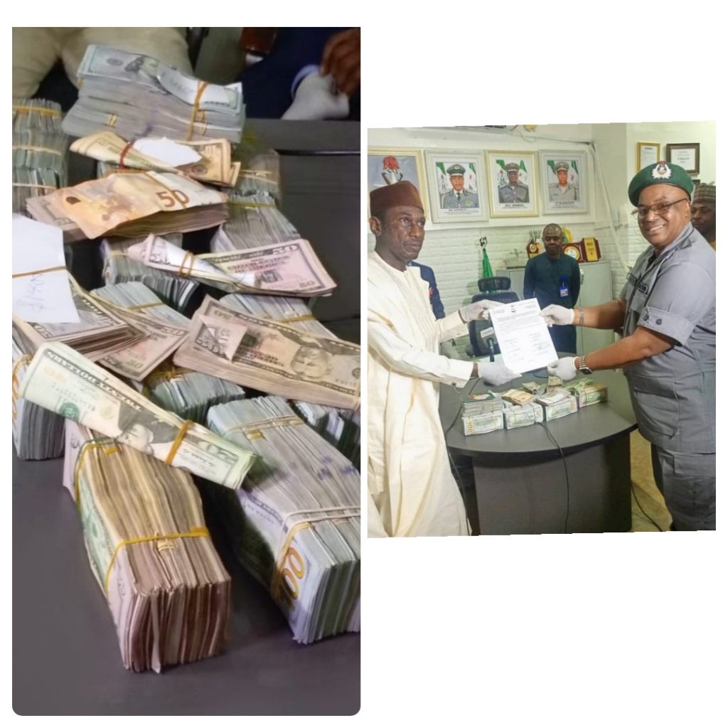 Nigeria Customs Seizes $578,000 from Inbound Passenger at MMIA