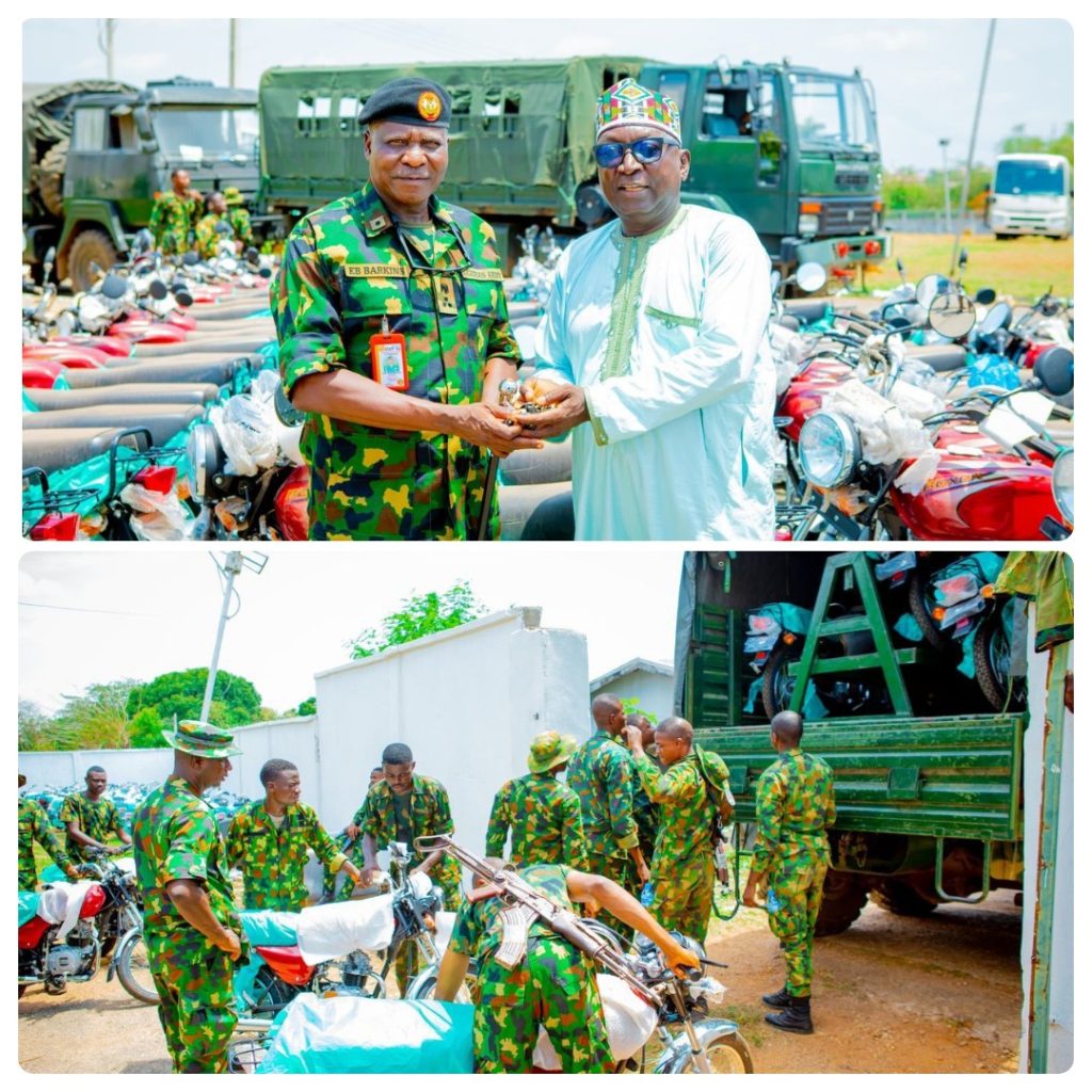 Kwara Govt Donates 150 Motorcycles to Nigerian Army to Boost Security