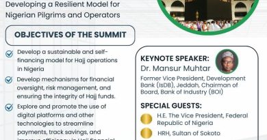 Hajj Institute to Host 2nd National Hajj Stakeholders Summit 30th April