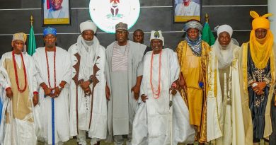 Gov Abdulrazaq Meets First Class Monarchs, Sets Agenda for Safer Kwara