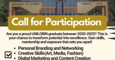 REGISTER: Southwest Alumni Open Career Training Portal for UNILORIN Graduates