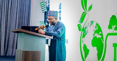 DG NITDA Kashifu Inuwa Abdullahi, represented by his Special Adviser on Innovation and Research, Mr Lukman Lamid, at the TED 2025 event