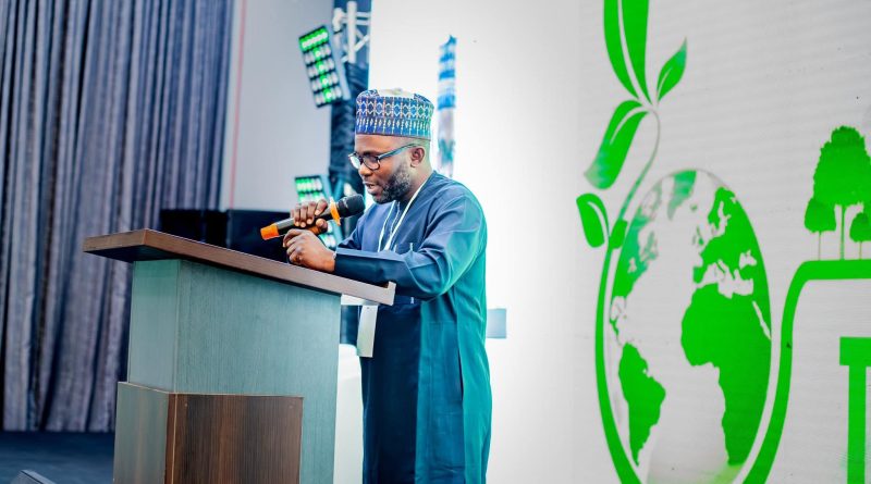 DG NITDA Kashifu Inuwa Abdullahi, represented by his Special Adviser on Innovation and Research, Mr Lukman Lamid, at the TED 2025 event