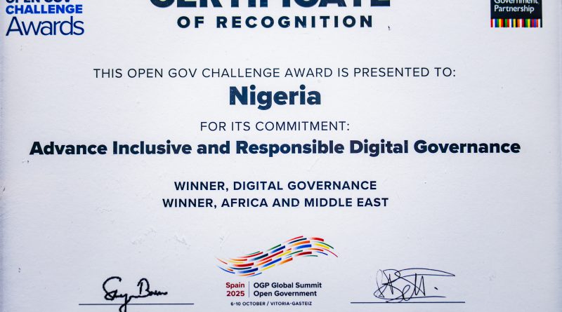 OGP: Nigeria Emerges Global Leader in Open Digital Governance