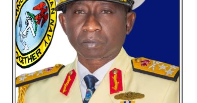 Chief of the Naval Staff, Vice Admiral Idi Abbas