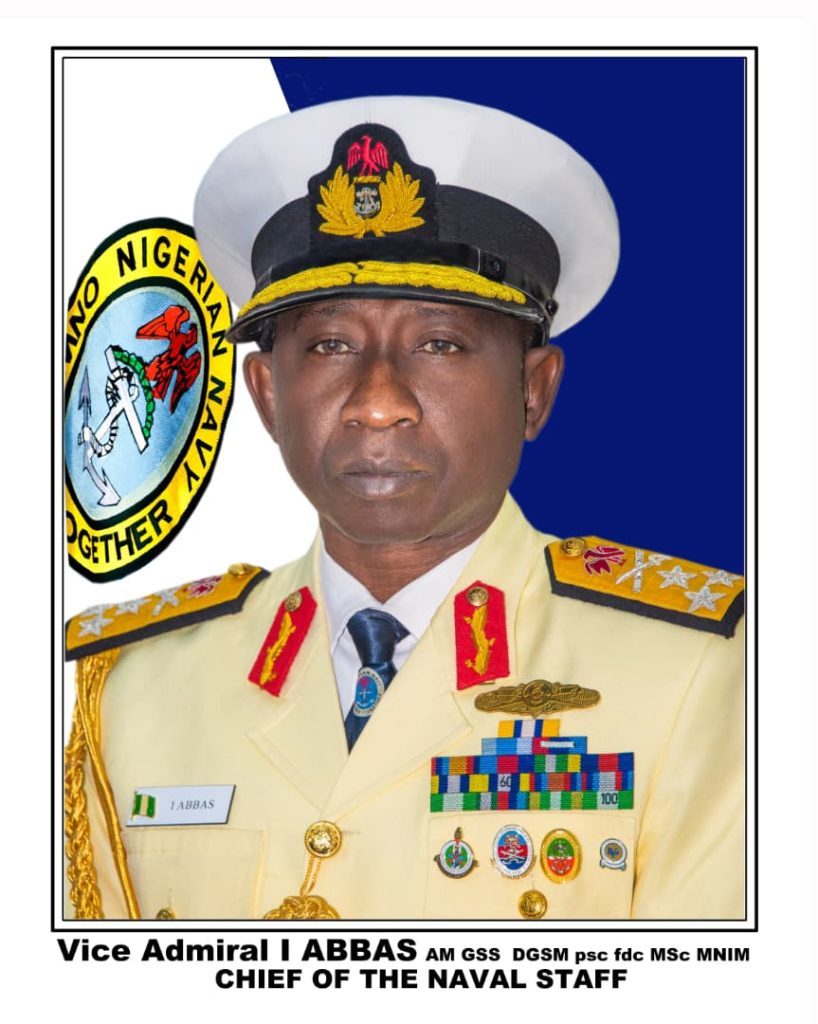 Chief of the Naval Staff, Vice Admiral Idi Abbas