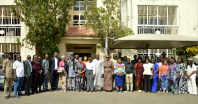 Cross section of PTAD Management, Online editors and pension correspondents during a capacity-building workshop