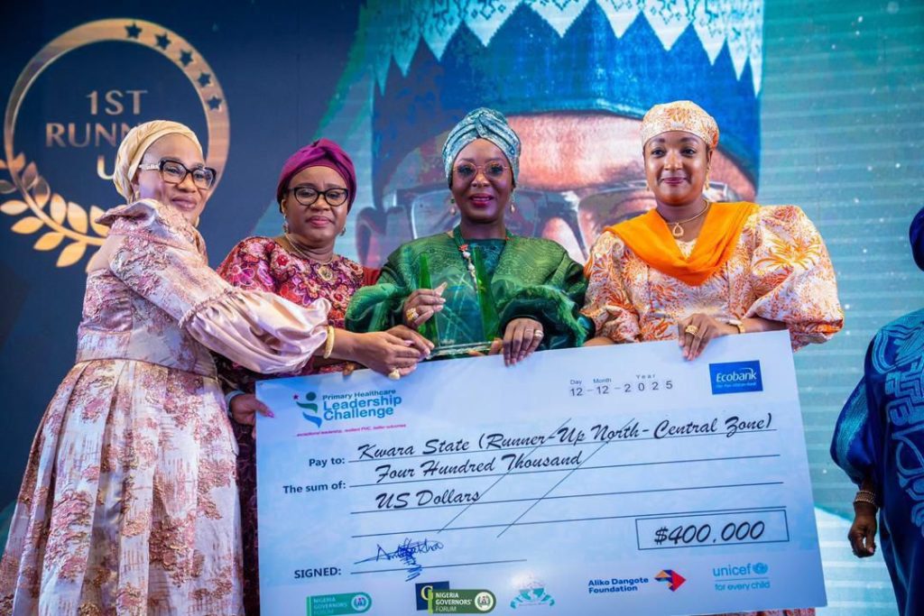 Kwara Emerges Best in 2025 PHC Leadership Challenge, Secures $400,000 Grant