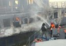 Navy Rescues 20 as Vessel Catches Fire off Calabar